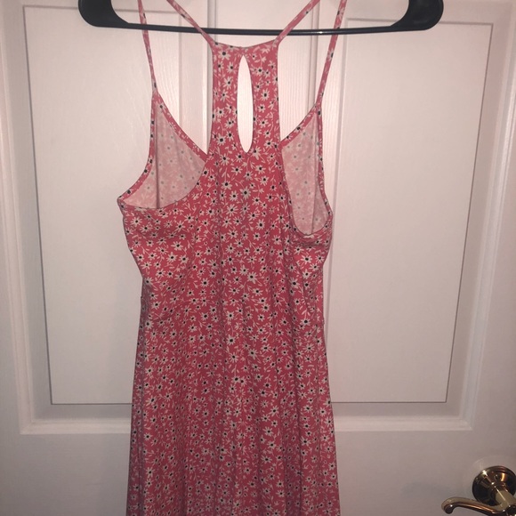 Pink cotton floral dress - Picture 2 of 2